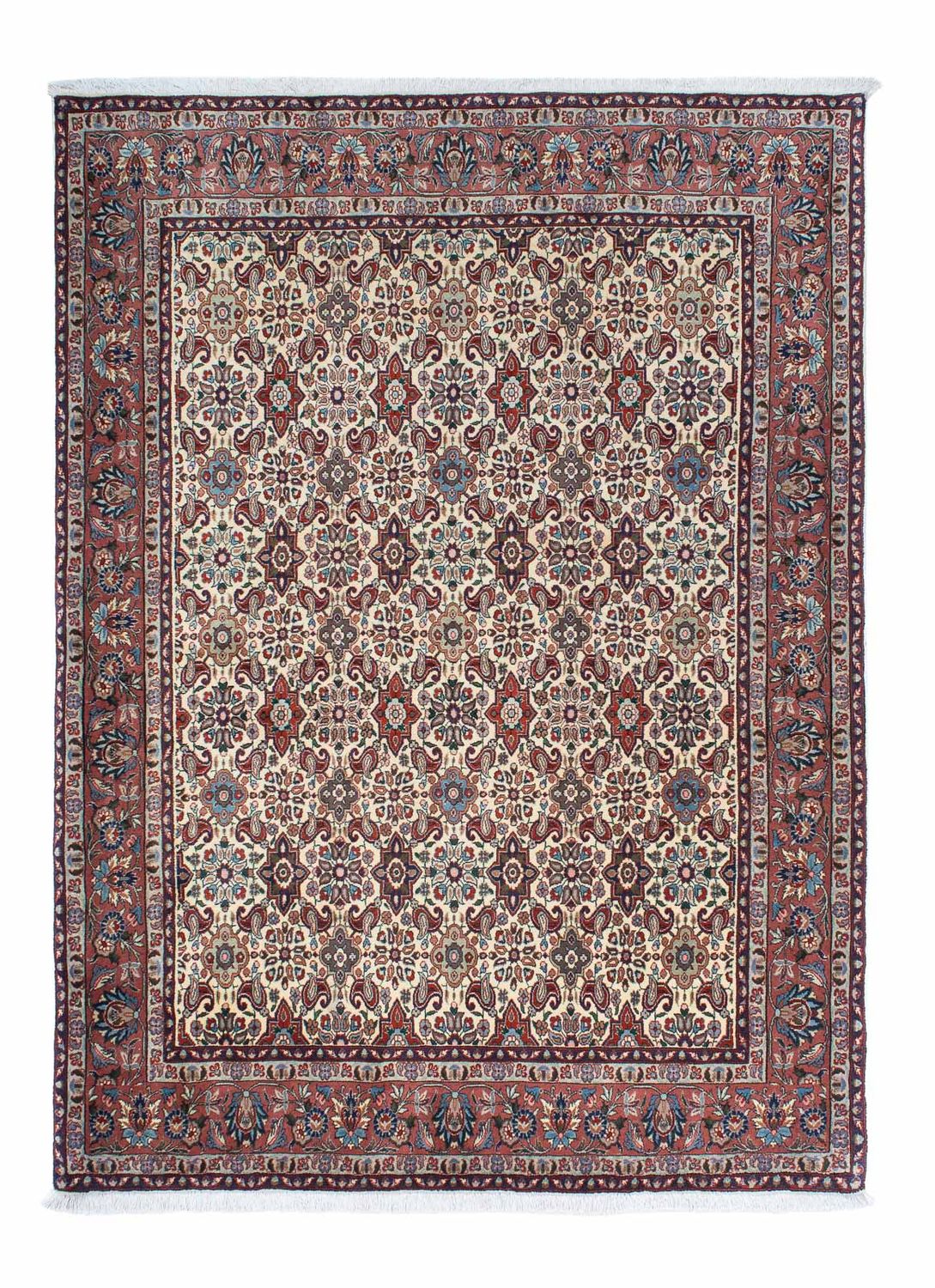 Perzisch tapijt - Bijar - 195 x 148 cm - beige