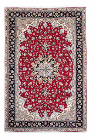 Perzisch tapijt - Tabriz - Royal - 302 x 203 cm - donkerrood