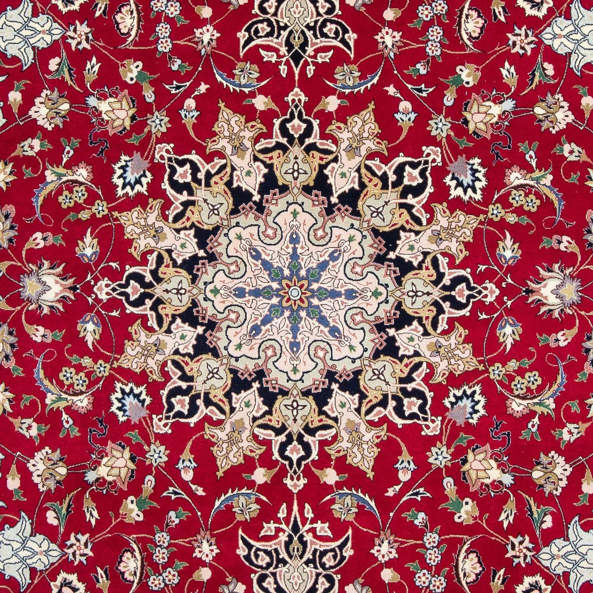Perzisch tapijt - Tabriz - Royal - 302 x 203 cm - donkerrood