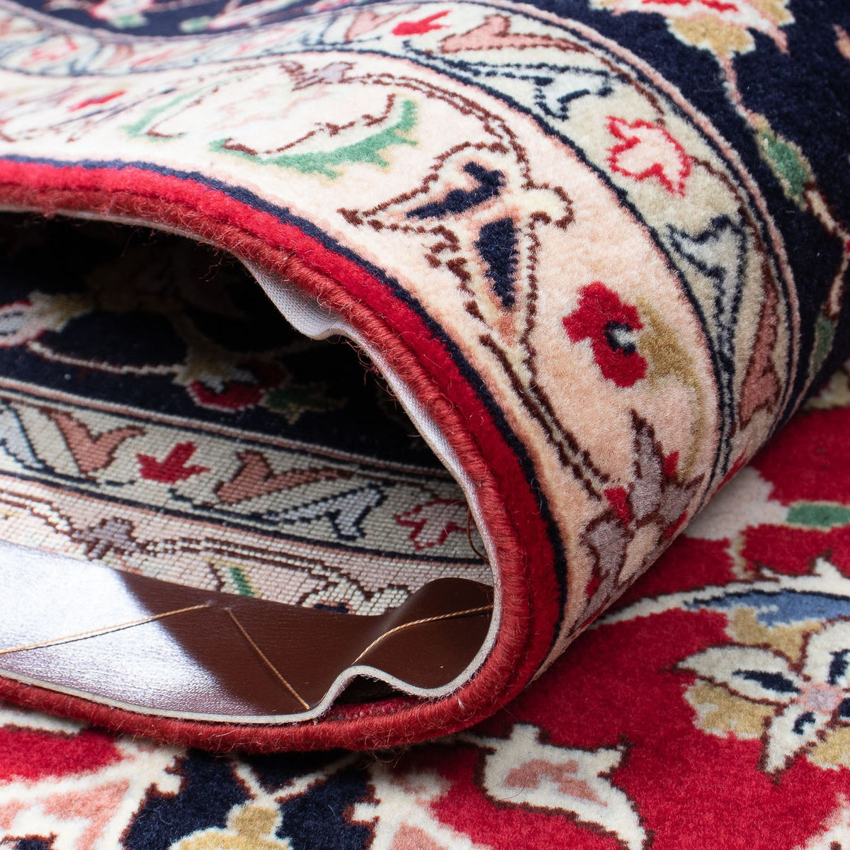 Perzisch tapijt - Tabriz - Royal - 302 x 203 cm - donkerrood