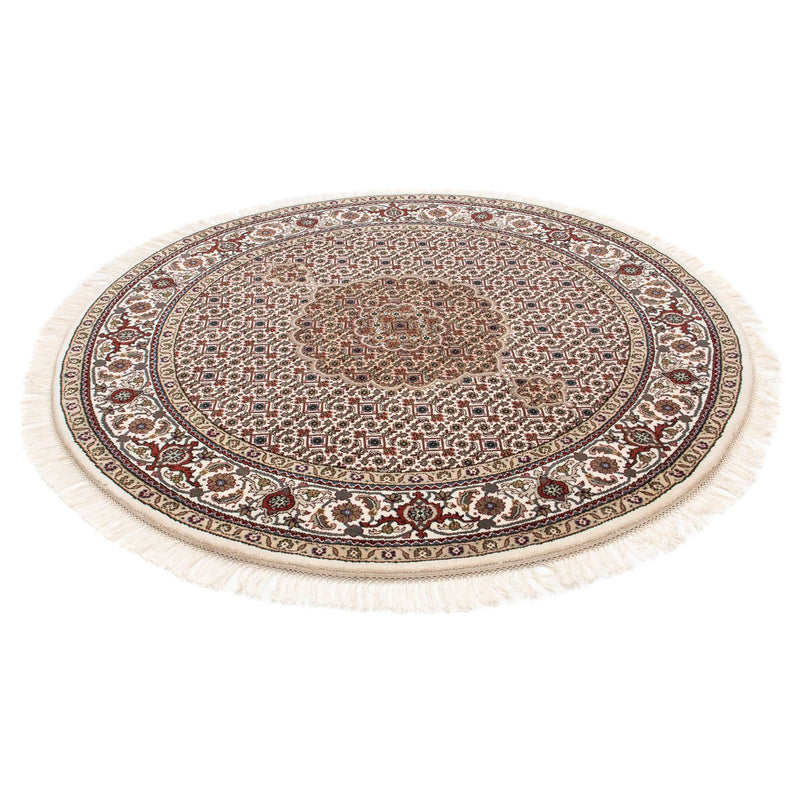Perzisch tapijt - Tabriz rond  - 150 x 150 cm - veelkleurig