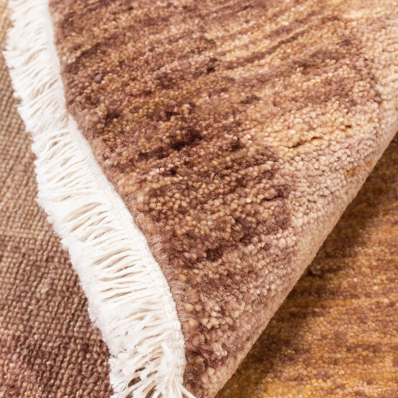 Ziegler tapijt - Modern rond  - 153 x 151 cm - bruin