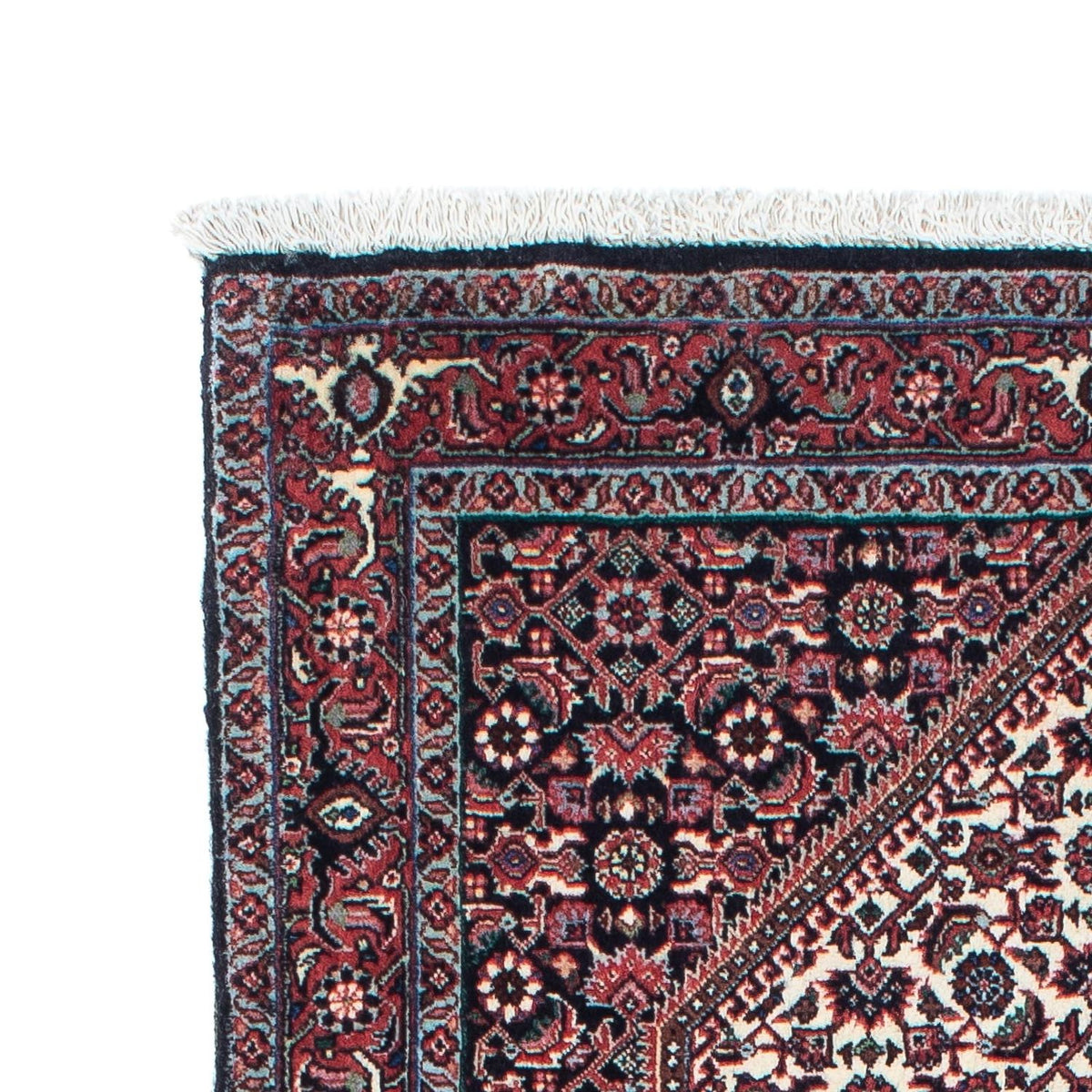 Loper Perzisch tapijt - Bijar - 199 x 72 cm - donkerblauw