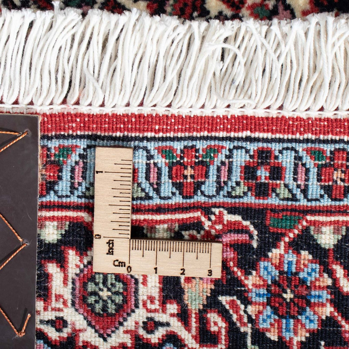 Loper Perzisch tapijt - Bijar - 199 x 72 cm - donkerblauw