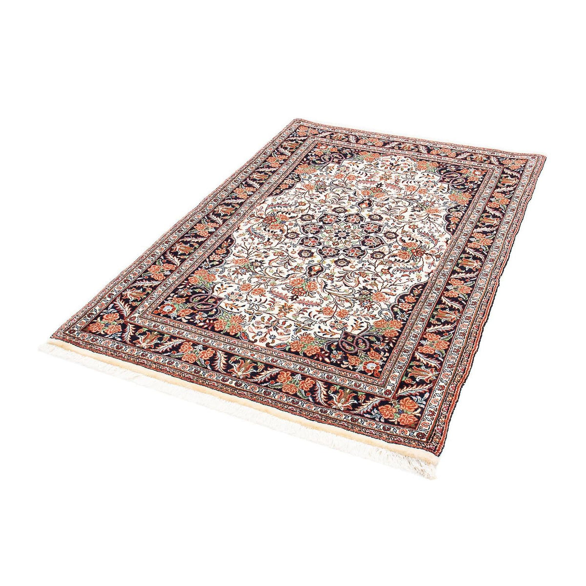 Perzisch tapijt - Bijar - 161 x 112 cm - beige