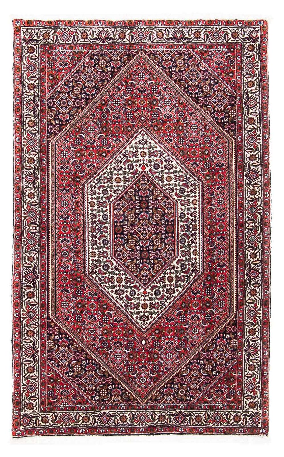 Perzisch tapijt - Bijar - 154 x 90 cm - rood