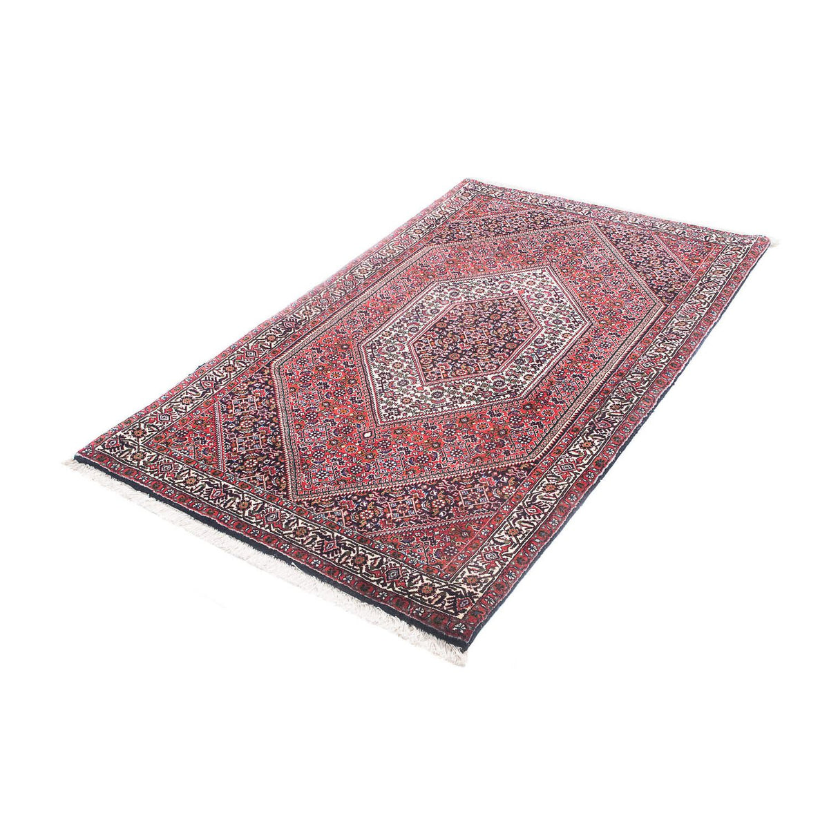Perzisch tapijt - Bijar - 154 x 90 cm - rood