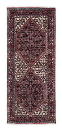 Loper Perzisch tapijt - Bijar - 190 x 77 cm - rood