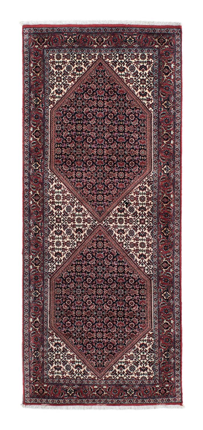 Loper Perzisch tapijt - Bijar - 190 x 77 cm - rood