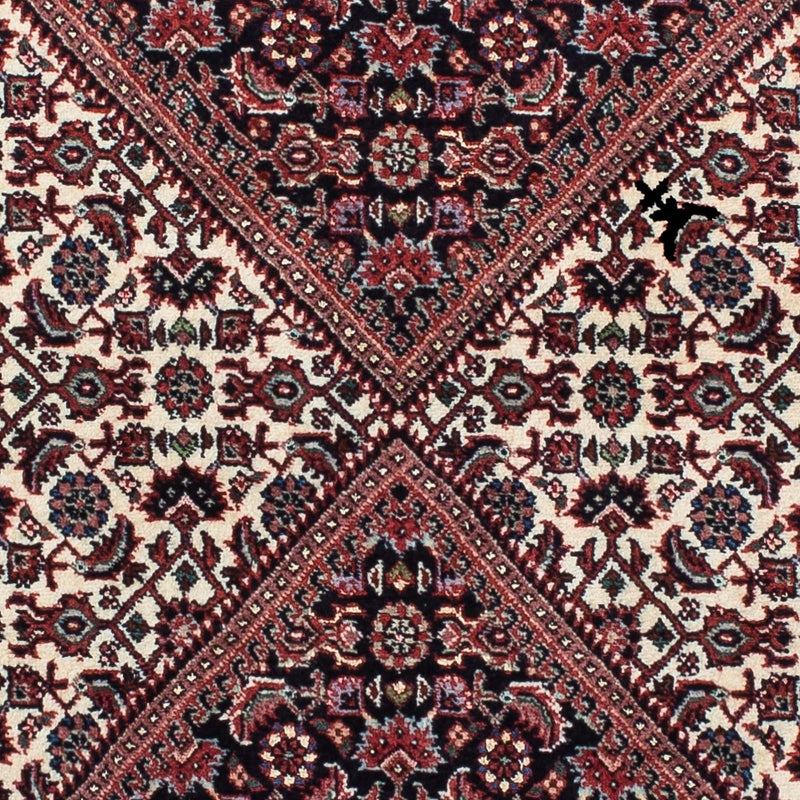 Loper Perzisch tapijt - Bijar - 190 x 77 cm - rood