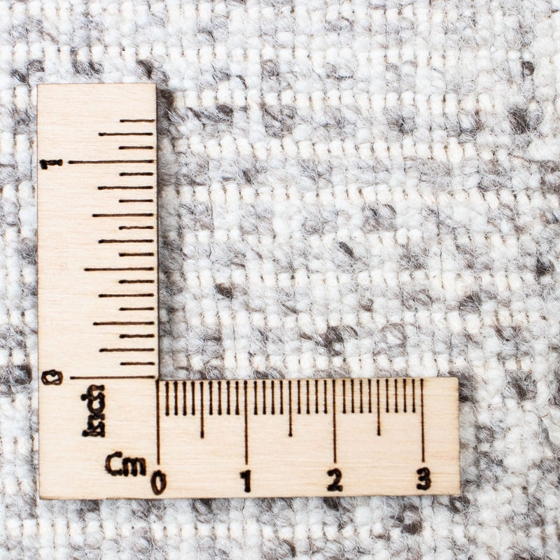 Designer tapijt - 202 x 143 cm - zilver