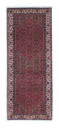 Loper Perzisch tapijt - Bijar - 193 x 76 cm - rood