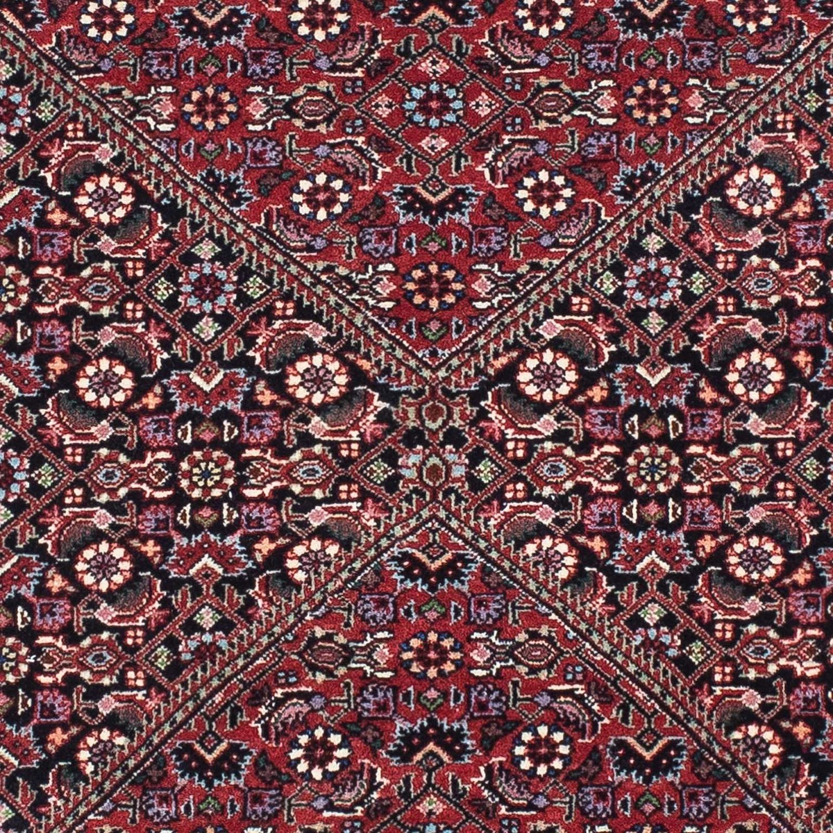Loper Perzisch tapijt - Bijar - 193 x 76 cm - rood