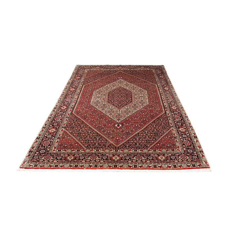 Perzisch tapijt - Bijar - 244 x 153 cm - donkerrood