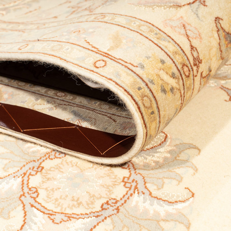 Perzisch tapijt - Tabriz - Royal - 242 x 202 cm - beige