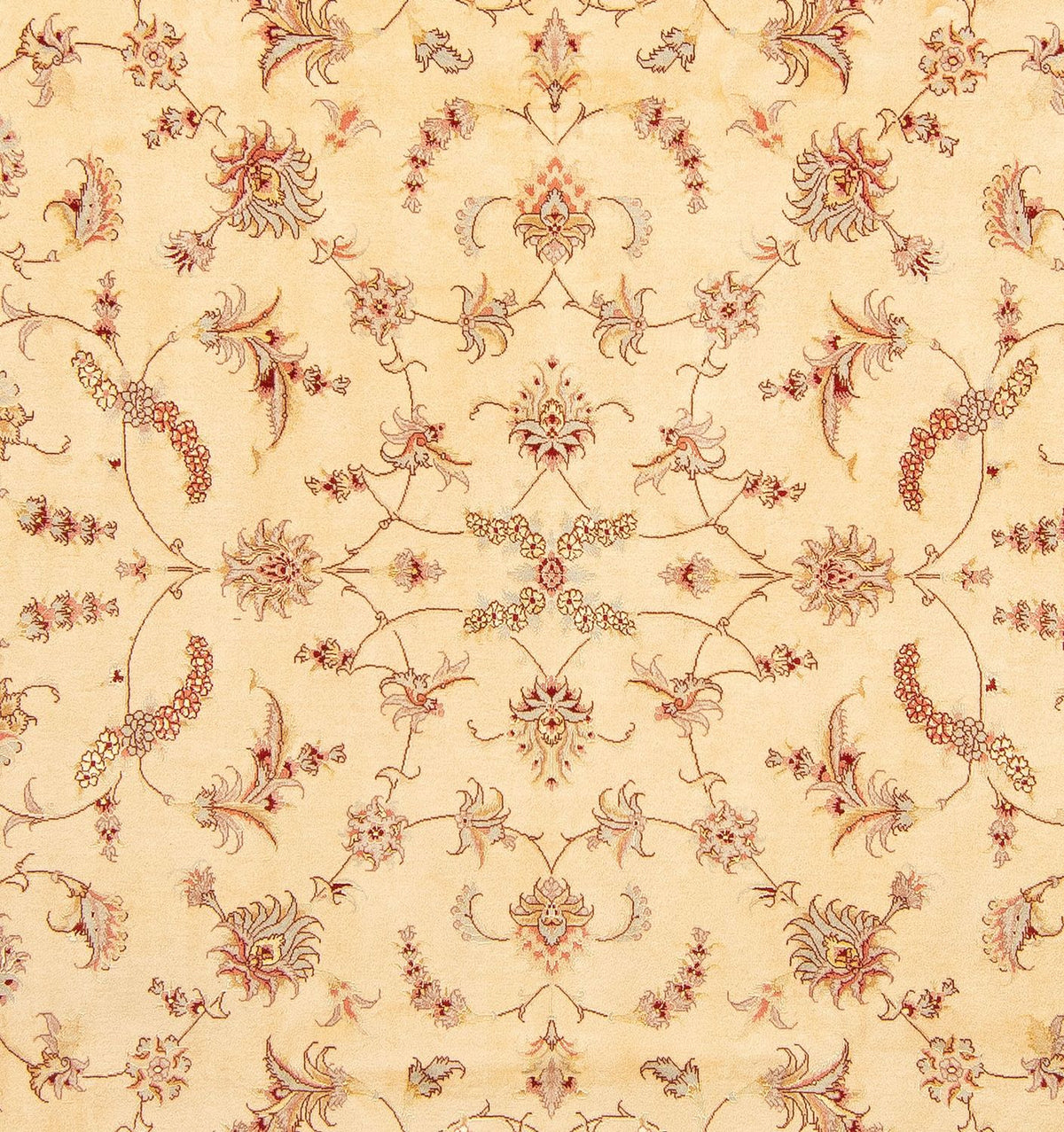 Perzisch tapijt - Tabriz - Royal - 256 x 200 cm - beige