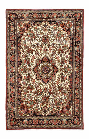 Perzisch tapijt - Bijar - 211 x 139 cm - beige