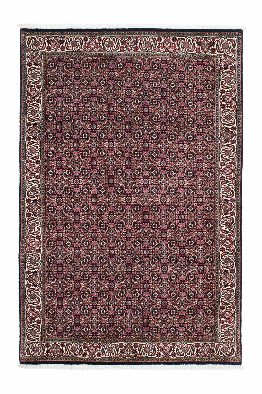 Perzisch tapijt - Bijar - 207 x 131 cm - veelkleurig
