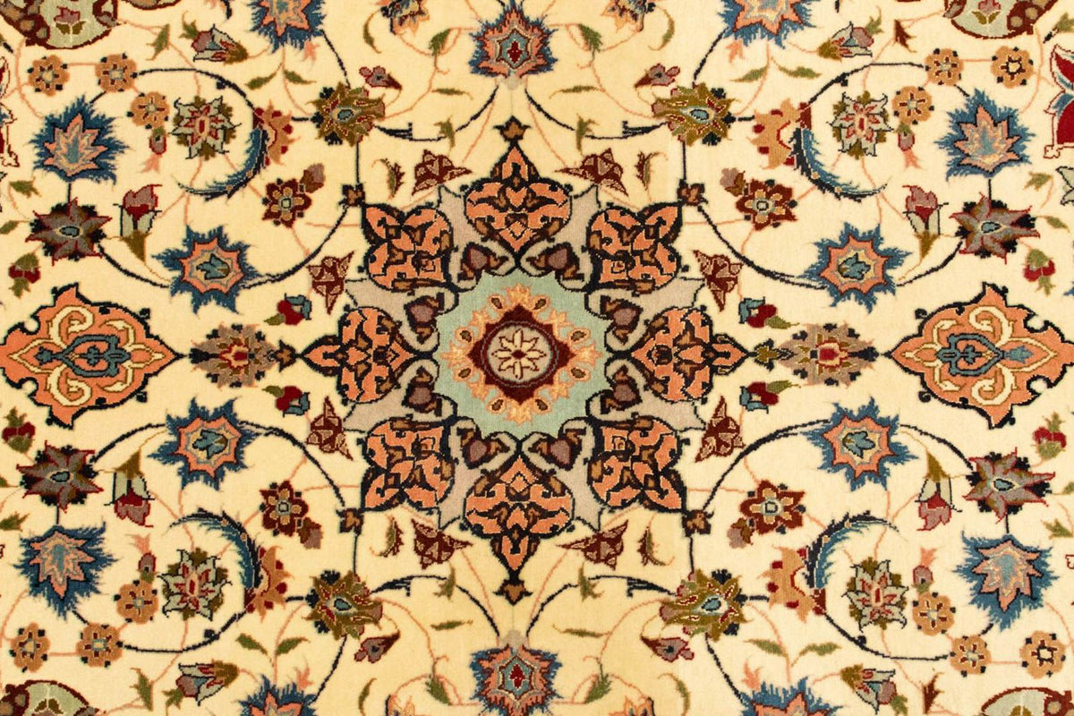 Perzisch tapijt - Tabriz - Royal - 151 x 102 cm - beige