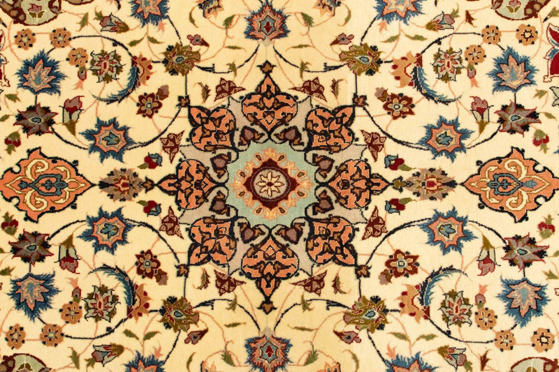 Perzisch tapijt - Tabriz - Royal - 151 x 102 cm - beige