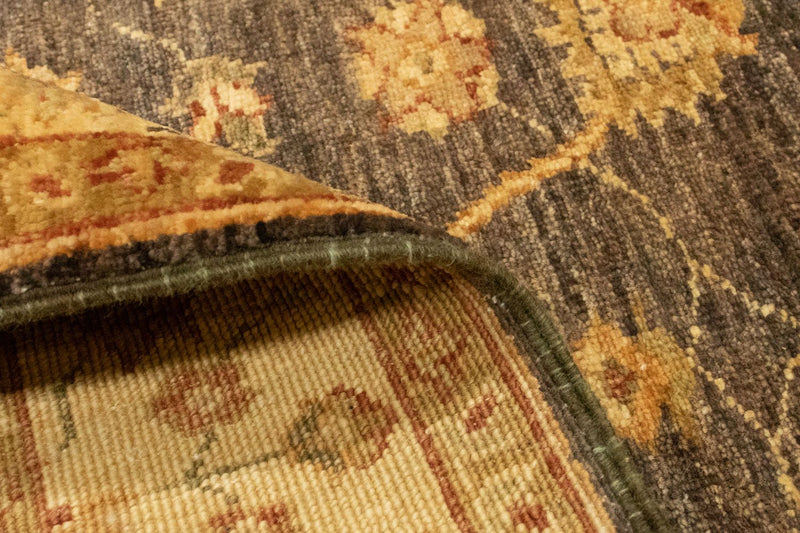 Ziegler tapijt - 128 x 89 cm - donkerbruin