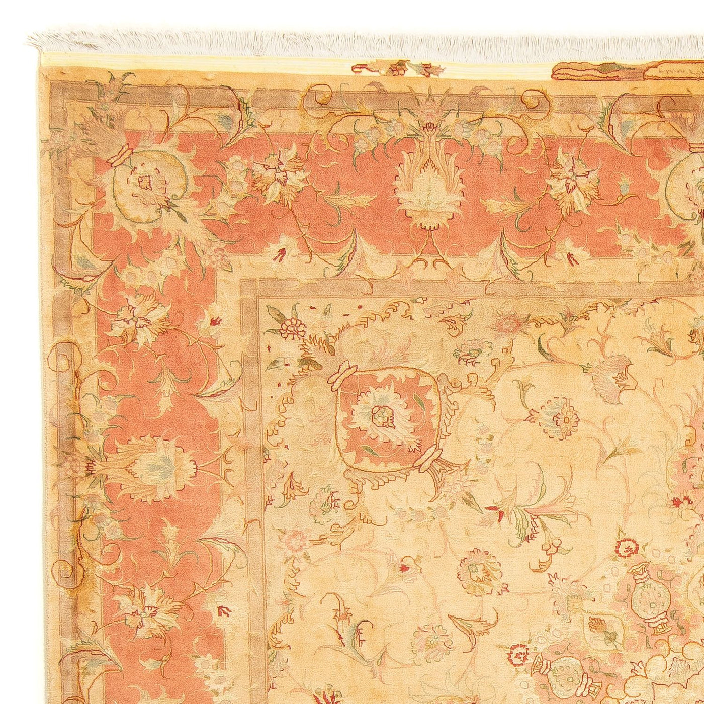 Tabriz - 50 Raj Tapijt 203x200cm - Perzisch tapijt