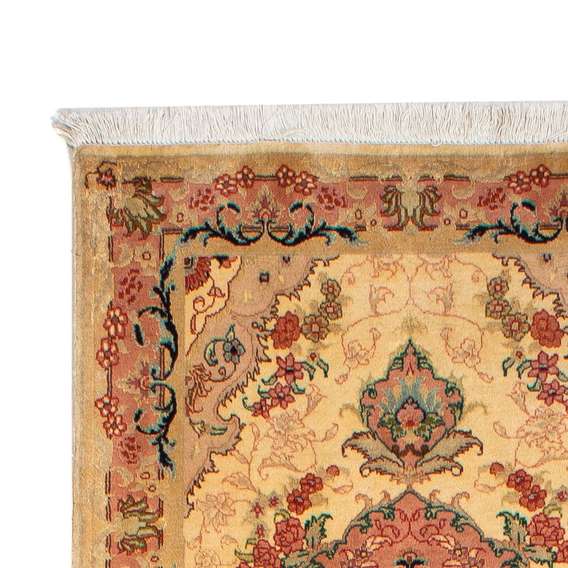 Loper Perzisch tapijt - Tabriz - Royal - 295 x 78 cm - lichtbruin