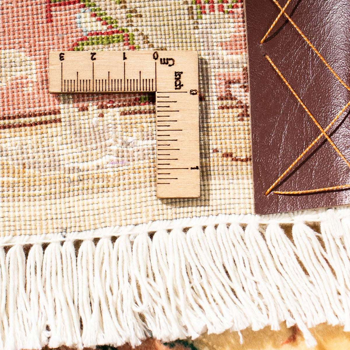 Loper Perzisch tapijt - Tabriz - Royal - 295 x 78 cm - lichtbruin