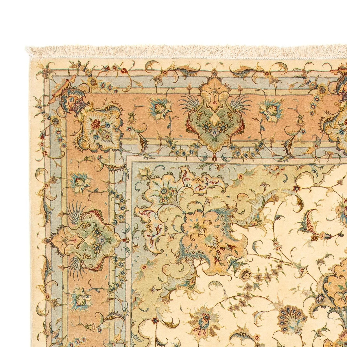 Perzisch tapijt - Tabriz - Royal - 308 x 200 cm - beige