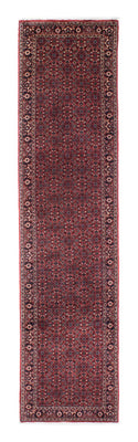 Loper Perzisch tapijt - Bijar - 298 x 73 cm - rood