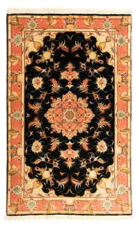 Perzisch tapijt - Tabriz - Royal - 118 x 71 cm - zwart