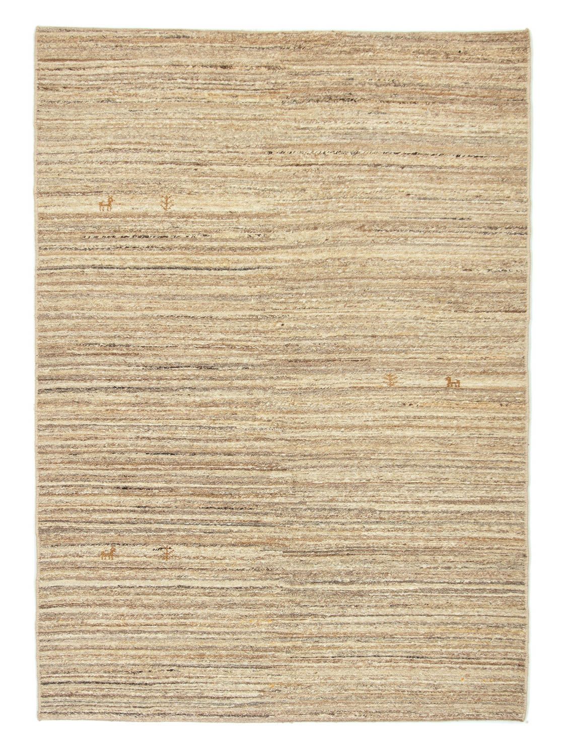 Gabbeh tapijt - Perzisch - 200 x 142 cm - beige