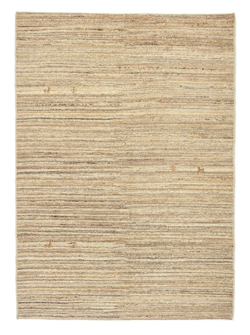 Gabbeh tapijt - Perzisch - 200 x 142 cm - beige
