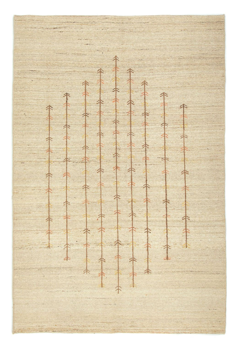 Gabbeh tapijt - Perzisch - 230 x 157 cm - beige
