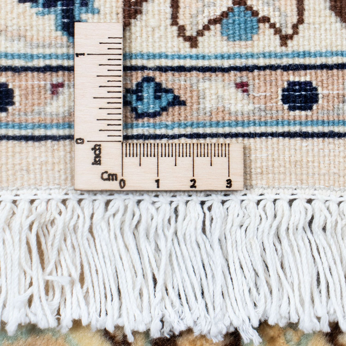 Perzisch tapijt - Nain - 299 x 199 cm - beige