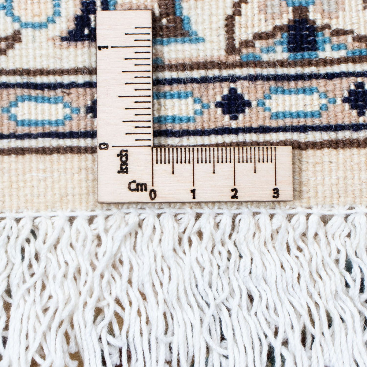 Perzisch tapijt - Nain - 299 x 199 cm - beige