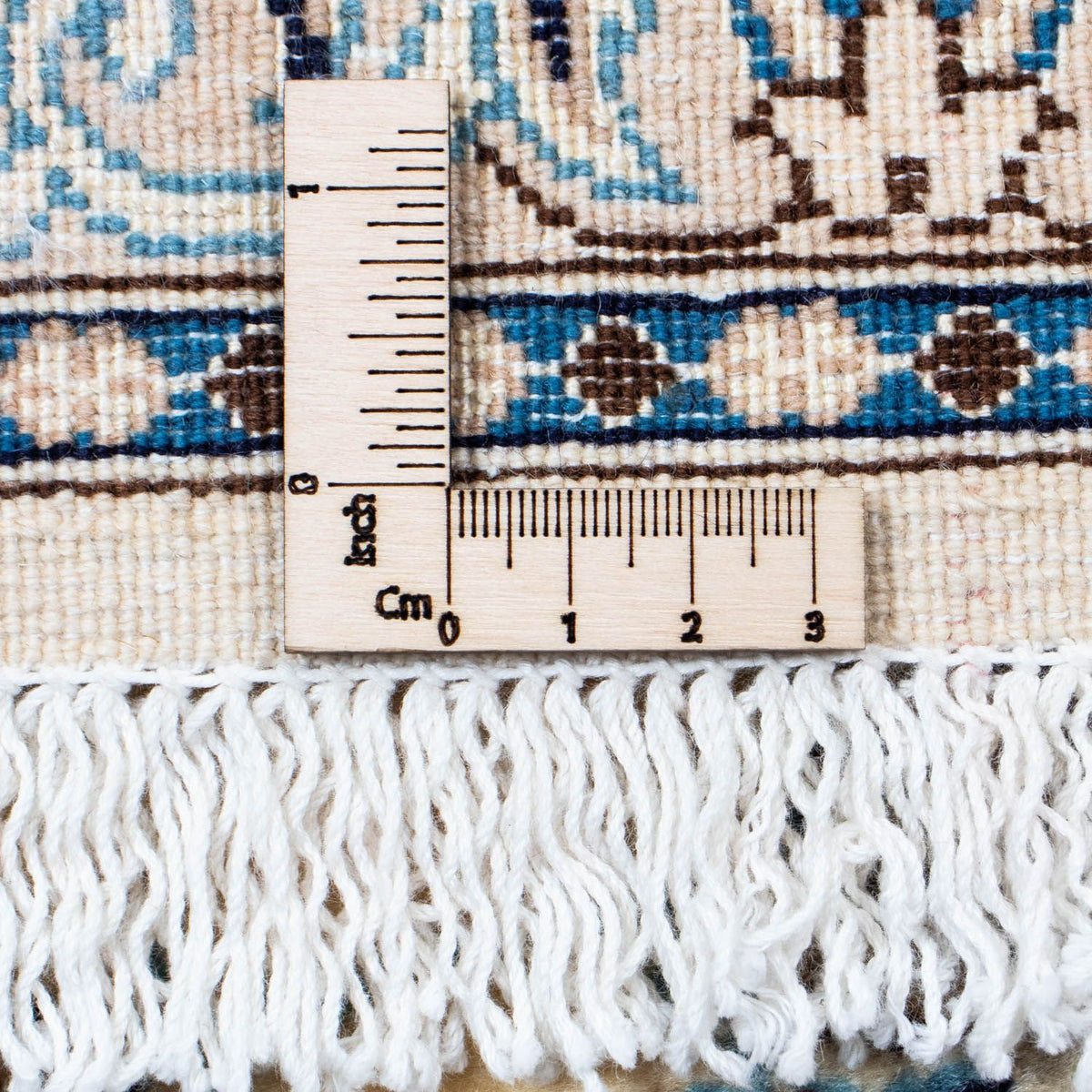 Perzisch tapijt - Nain - 310 x 207 cm - beige