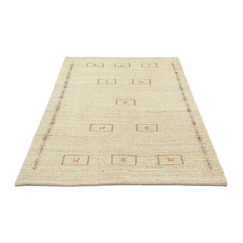 Gabbeh tapijt - Perzisch - 166 x 113 cm - beige