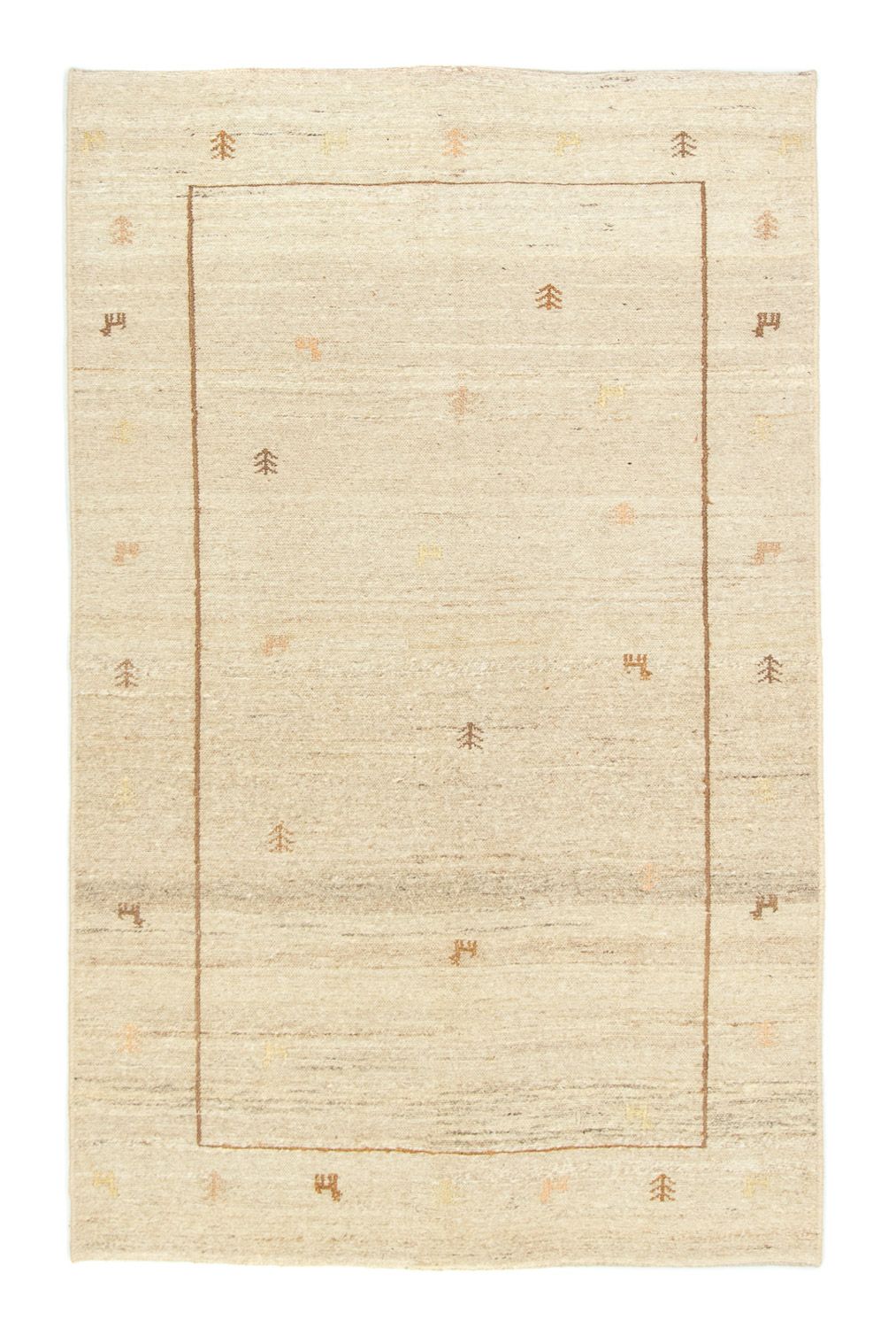 Gabbeh tapijt - Perzisch - 171 x 110 cm - beige