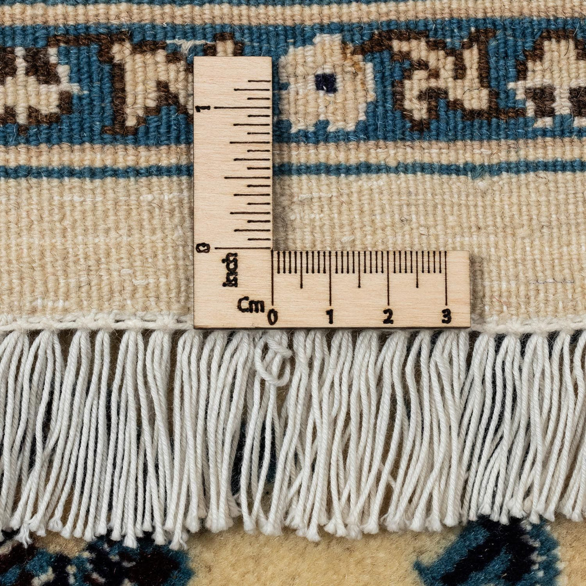 Perzisch tapijt - Nain - Koninklijk - 300 x 248 cm - beige