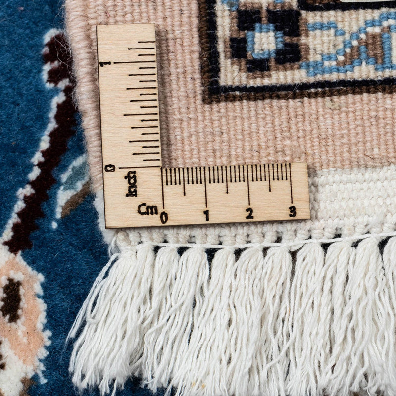 Perzisch tapijt - Nain - Koninklijk - 348 x 245 cm - donkerblauw