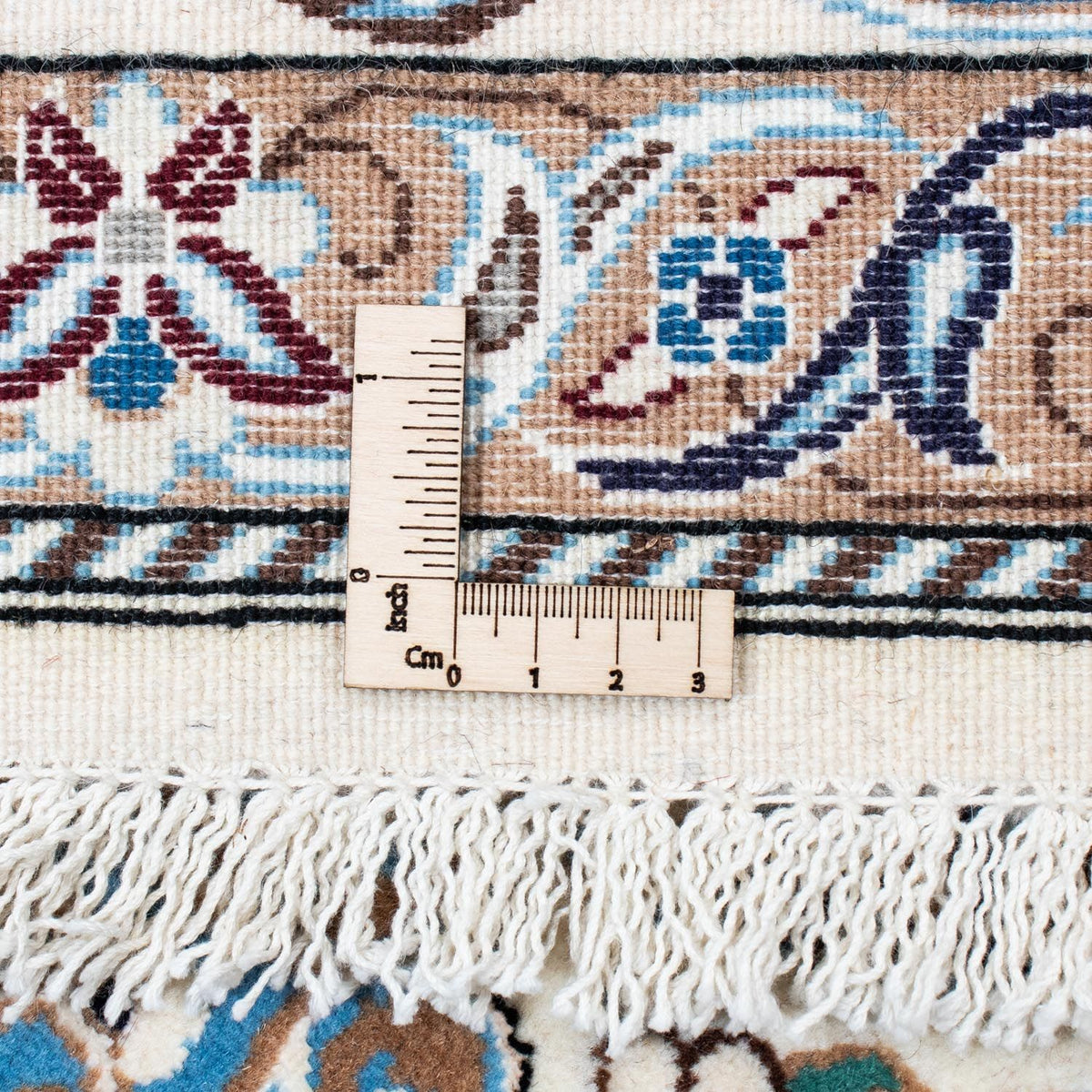 Perzisch tapijt - Nain - Koninklijk - 306 x 203 cm - zwart