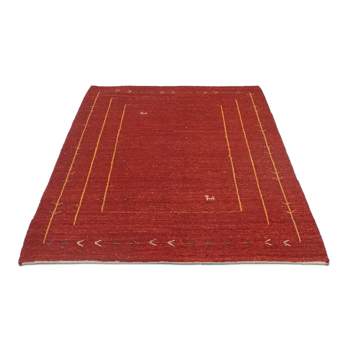 Gabbeh tapijt - Perzisch - 165 x 113 cm - rood