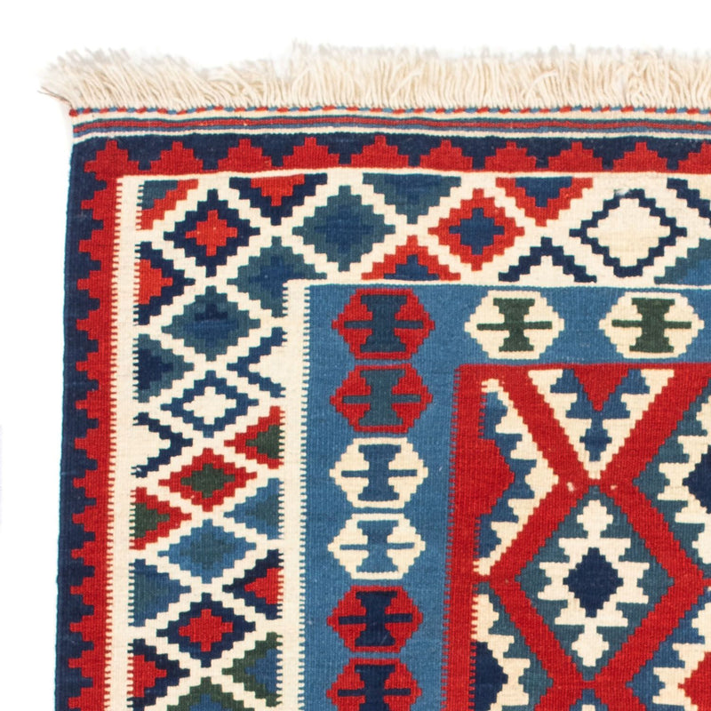 Kelim tapijt - Oosters vierkant  - 104 x 103 cm - donkerrood