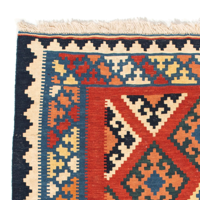 Kelim tapijt - Oosters vierkant  - 105 x 101 cm - rood