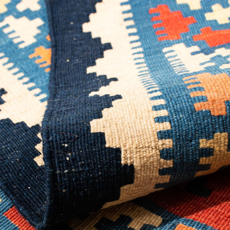 Kelim tapijt - Oosters vierkant  - 105 x 101 cm - rood