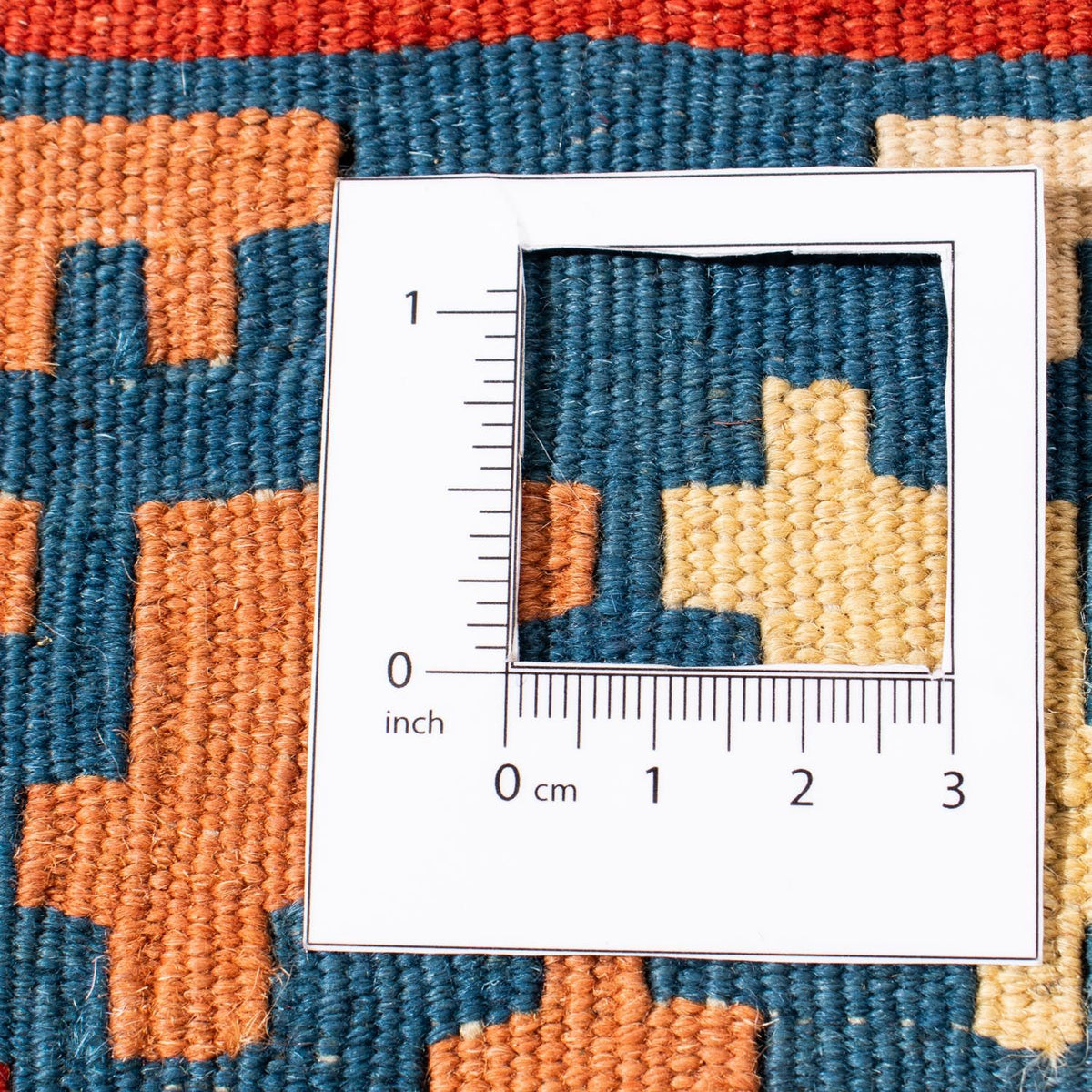 Kelim tapijt - Oosters vierkant  - 105 x 101 cm - rood