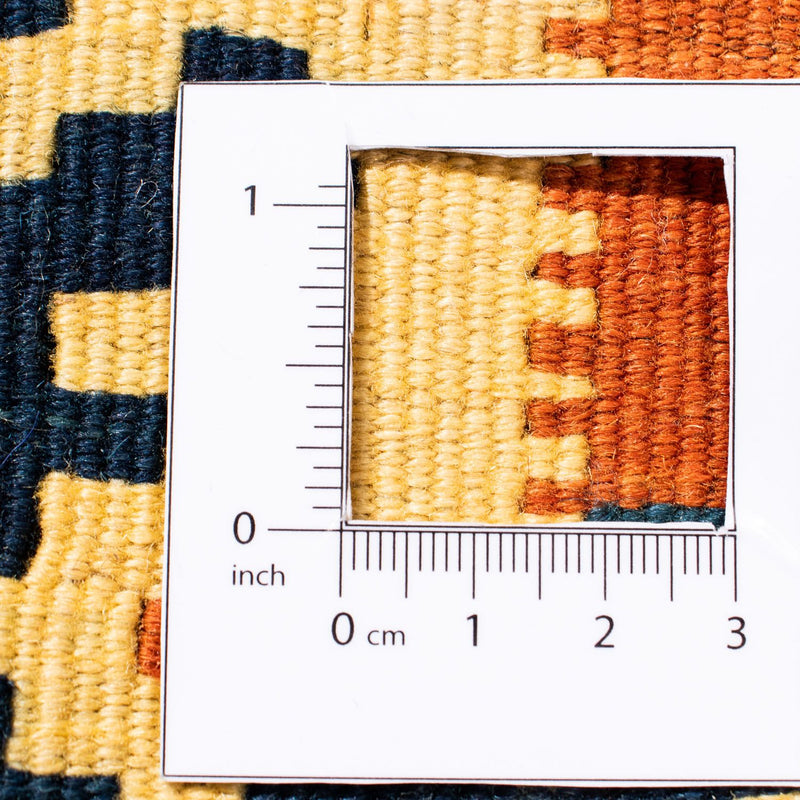 Kelim tapijt - Oosters vierkant  - 102 x 102 cm - donkerblauw