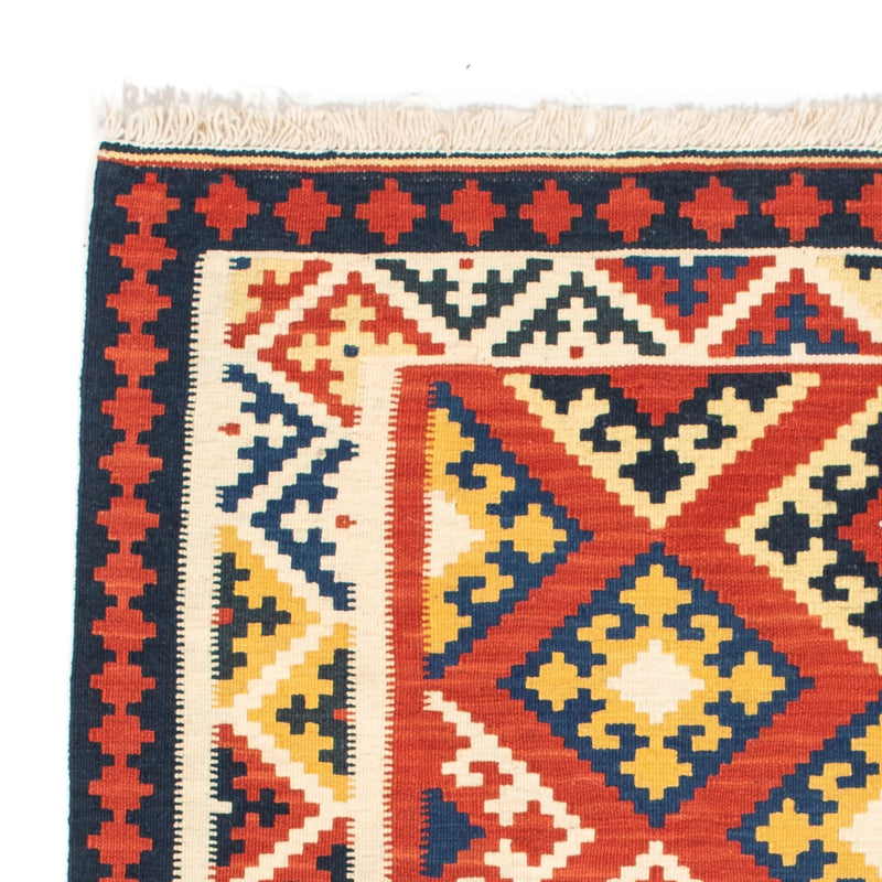 Kelim tapijt - Oosters vierkant  - 103 x 102 cm - donkerrood