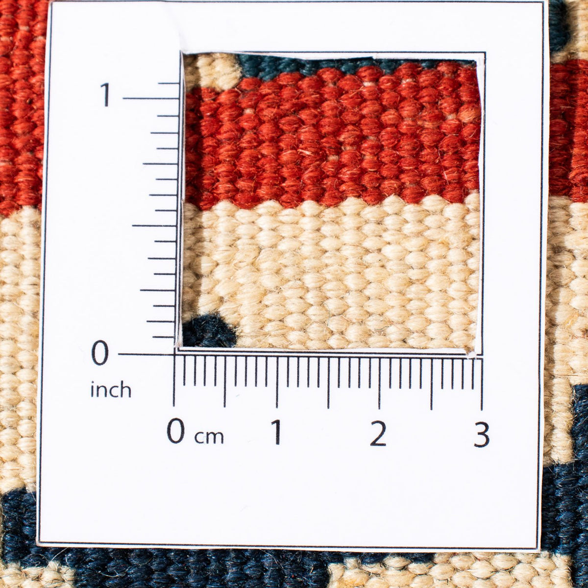 Kelim tapijt - Oosters vierkant  - 105 x 103 cm - donkerrood